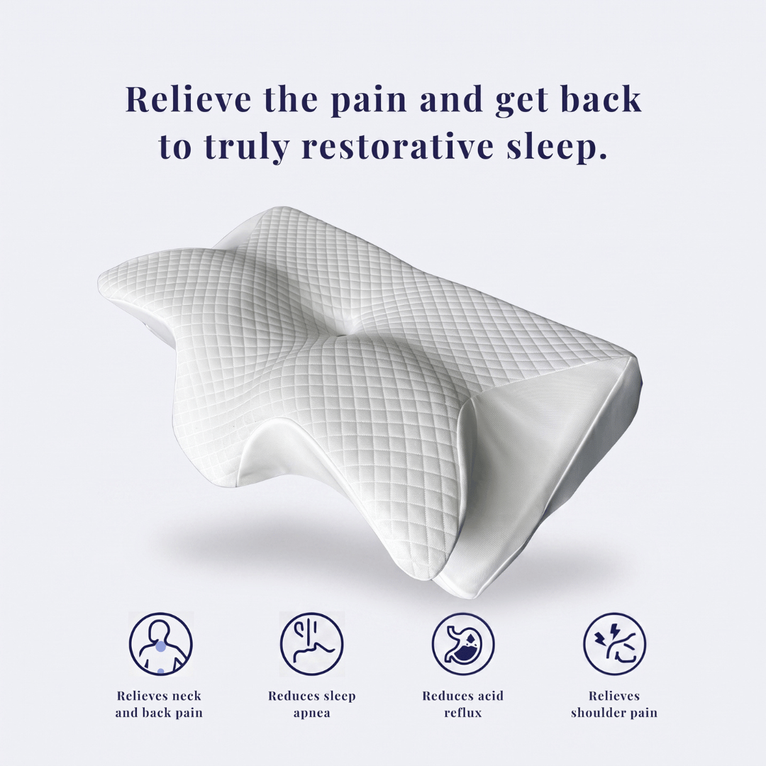 The Original Sevra® Pain Relief Pillow - Sleep Better, Wake Up Pain-Free