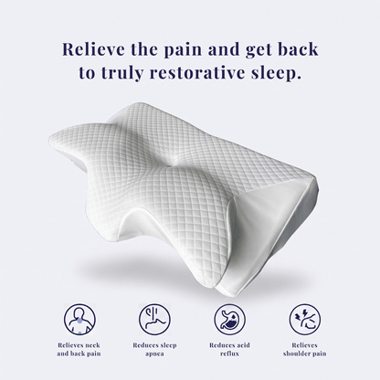 The Original Sevra® Pain Relief Pillow - Sleep Better, Wake Up Pain-Free