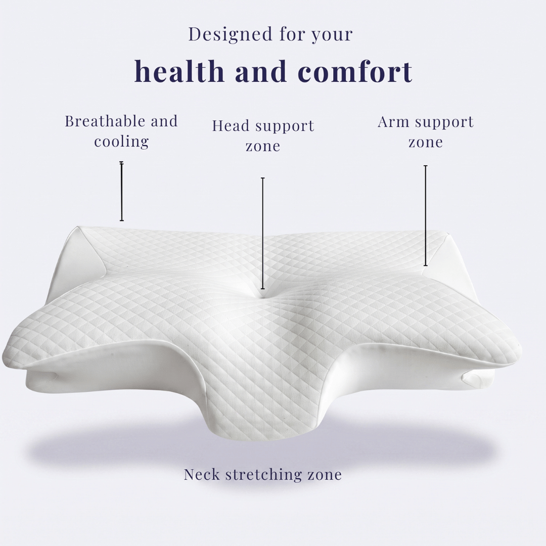 The Original Sevra® Pain Relief Pillow - Sleep Better, Wake Up Pain-Free