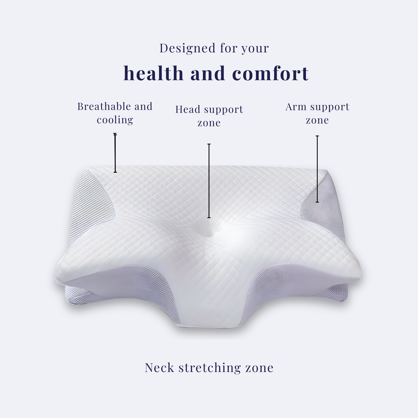 Sevra™ — Cervical Sleep Pillow
