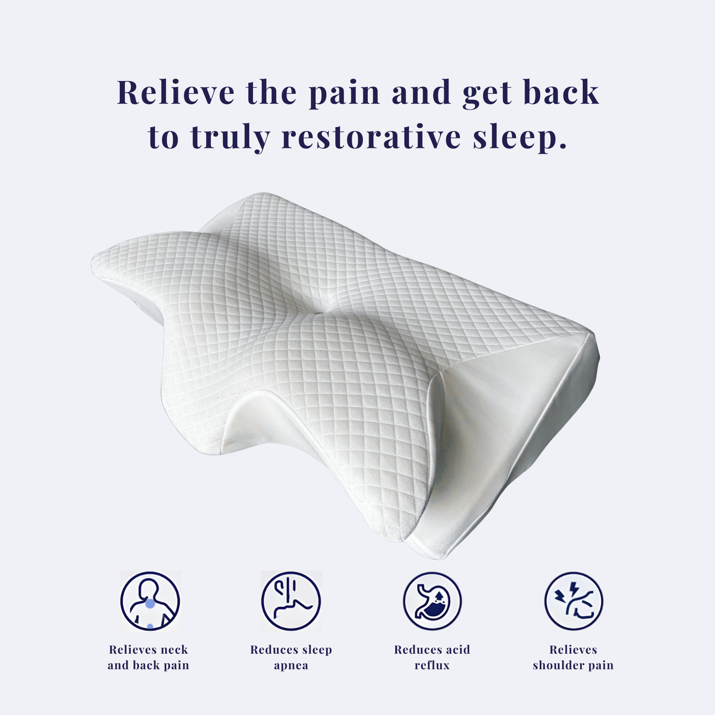 Sevra™ — Cervical Sleep Pillow