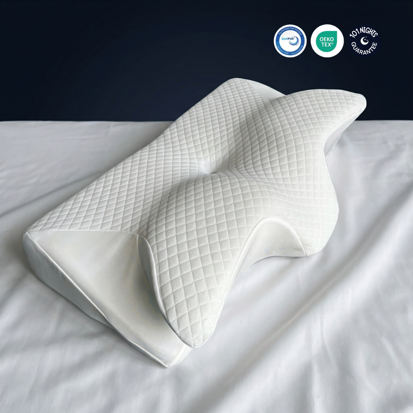 Sevra™ — Cervical Sleep Pillow